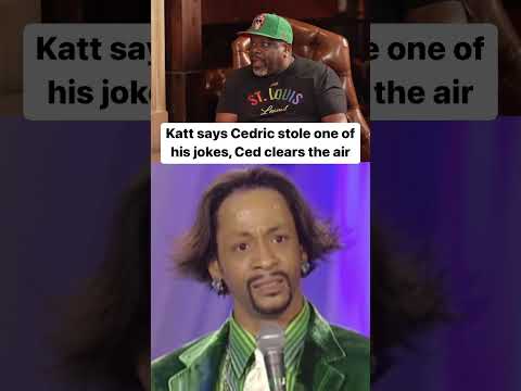 Katt Williams says Cedric The Entertainer stole one of his jokes 😳, Cedric responds | #shorts