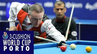 3Cushion World Cup Porto 2018  Tasdemir vs Caudron