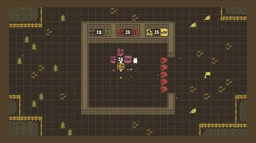 BIY.68, Forest Of Fall, E, SKELETAL DOOR, Baba is You