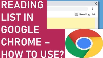 Reading List in Google Chrome | How to Add Web Pages to Reading List in Chrome Browser? | Chrome Tip