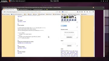 How to Fix Patch in Merge Conflict (review.openstack.org, Gerrit)
