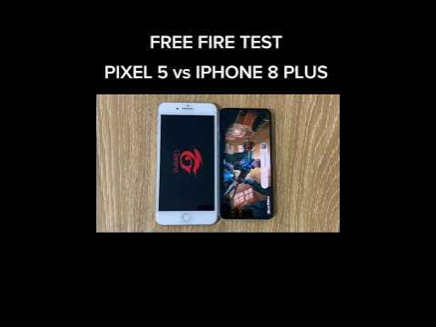 iPhone 8 Plus vs Google Pixel 5 FREEFIRE TEST - YouTube