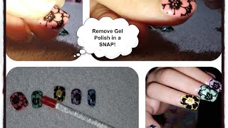 Remove Soak Off Gel without ACETONE or Polish Remover
