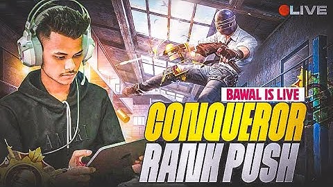 Conqueror Rank Push 🔥 BGMI Rush Grind | Bawal Is Live #shortsfeed #live #bgmi #bgmilive #pubgmobile