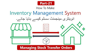 How to Make Inventory Management System Part-21 in Urdu/Hindi | Manage Stock Transfers