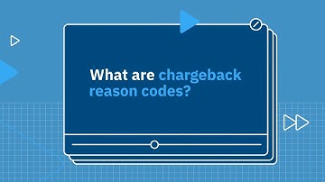 What are chargeback reason codes?
