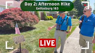 All Three Days of the Battle on a NEW Route! LIVE | Gettysburg 163