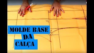 Molde Base de Calça Feminina – Modelagem