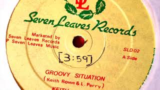 Keith Rowe - Groovy Situation + Groovy In Dub (1977 Seven Leaves Records) 12”Mix