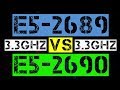 XEON E5-2689 VS E5-2690