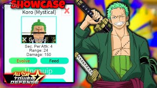 19+ All star tower defence zoro correct spelling