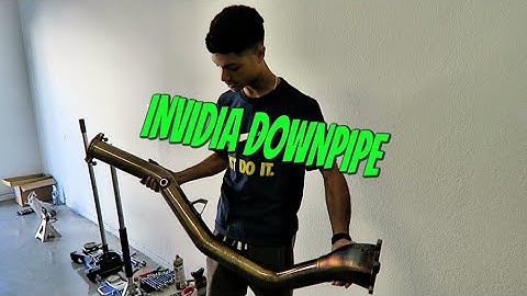 INVIDIA CATLESS DOWNPIPE INSTALL