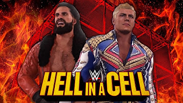 Playing The Full Hell In A Cell 2022 Card On WWE 2K22