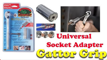 Unboxing Gator Grip Universal Socket Adapter Best Power Tool