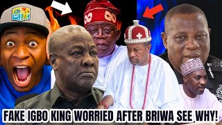 🔥 “😱 Fake Igbo King CAUGHT on Camera — STRESS & FEAR All Over His Face as GHANAIAN YOUTH Pursue Him