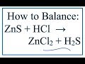 Balancing Chemical Equations Concepts
