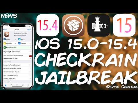 iOS 15.0 - iOS 15.4 CheckRa1n JAILBREAK Update: Even More Progress Done! (A Jailbreak With Cydia)