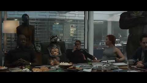Endgame deleted scene - rocket talks about the chitauri