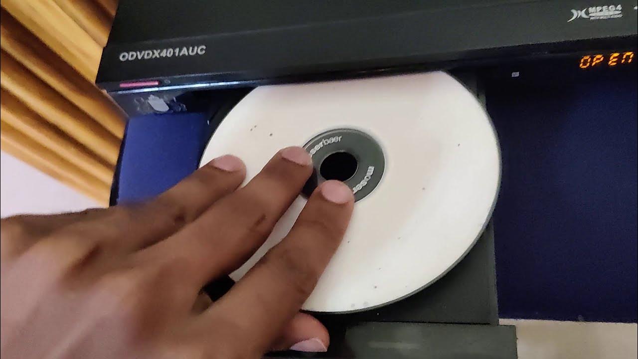 How to insert Cd/Dvd inside Dvd Player YouTube