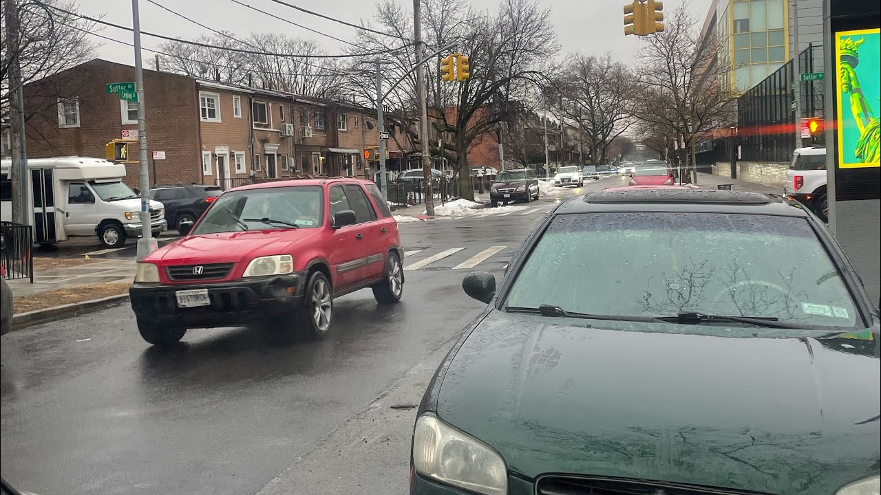New York City Rain Day Drive | #2026 #brooklyn #newyorkcity 