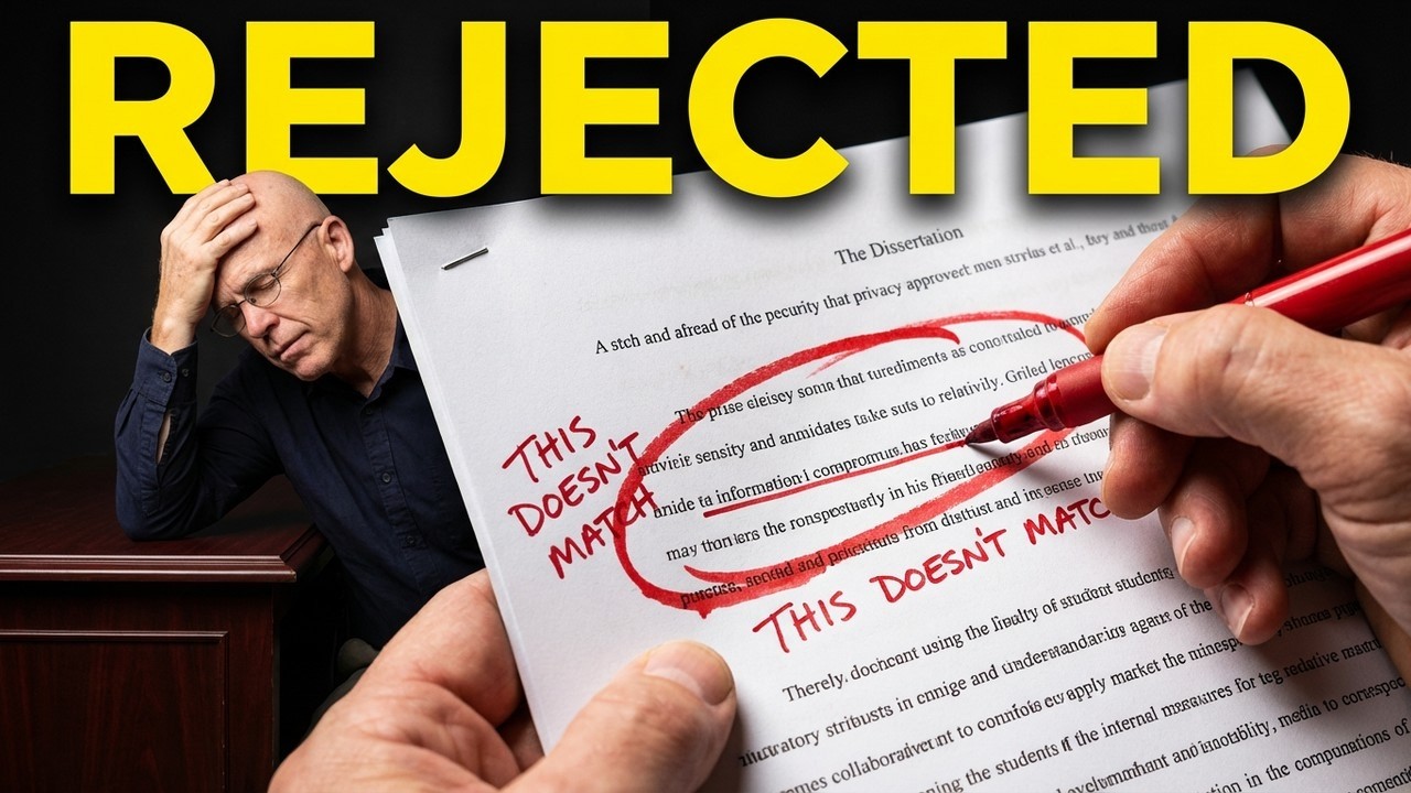 The 1 Sentence That Fails Your Qualitative Dissertation (2026)