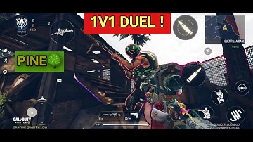 1V1 DUEL | PINE | CALL OF DUTY MOBILE | INTENSE | TOUGH COMPETITION |