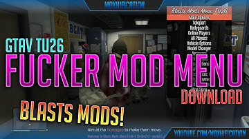GTAV | TU26/1.26 | (Blasts Mods) Fucker Mod Menu | GTA V Online Mods | +Download