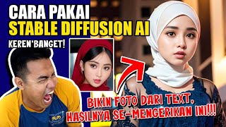 TUTORIAL PAKAI AI STABLE DIFFUSION! Bikin Foto Sebagus, ini hanya dari Teks dan GRATIS?!!! Beta ver. screenshot 5