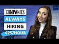 Top 10 Companies Always Hiring WORK FROM HOME Jobs [2021] - US, Europe, Worldwide 🌎