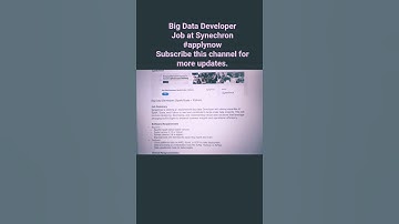 🔥 Big Data Developer Job Alert – Spark + Scala + Python #job #jobsearch #freshers #shorts #trending