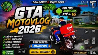 SAIU NOVO GTA MOTOVLOG 202 BR P/TODOS ANDROIDS ATÉ ANDROID 18  COM VARÍAS MOTOS  SKIN`S ZIKA DE SP