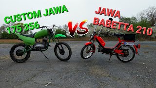 CUSTOM JAWA 175 356 VS BABETTA 210🏍