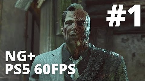 Batman: Arkham City PS5 60FPS - Part 1: Welcome To Arkham City