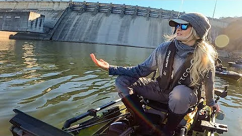 FIRST fishing trip in the NEW kayak! (Multi specie...