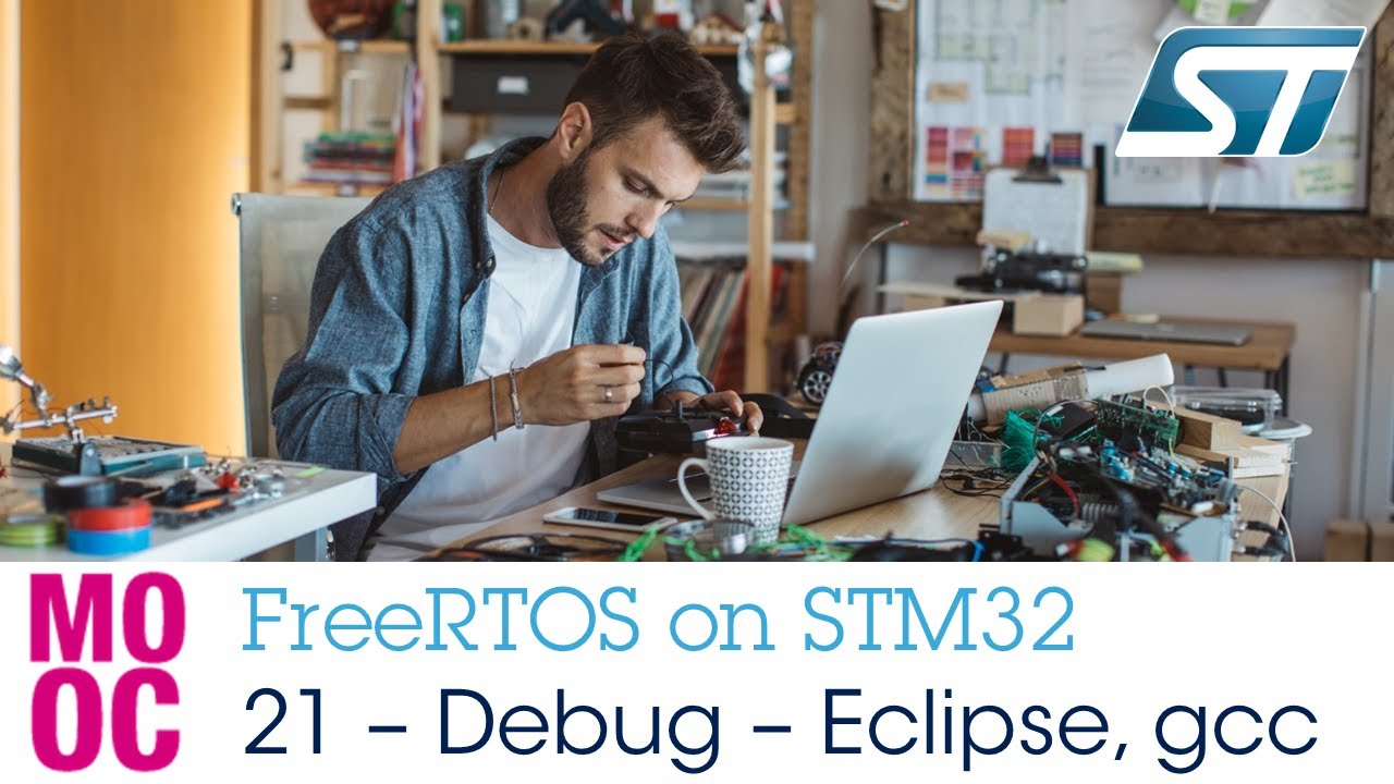 FreeRTOS on STM32 - 21 Debug support - Eclipse, gcc