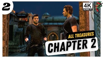 Uncharted 2 | Chapter 2 All Treasures Breaking and Entering | 4K