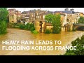 Heavy rain leads to flooding across France | 11 May 2020