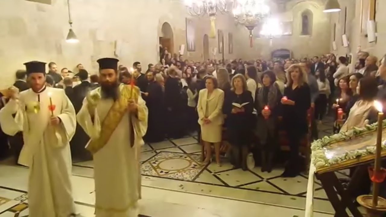 شاهد خدمة عيد الفصح في دير سيدة البلمند كاملة .