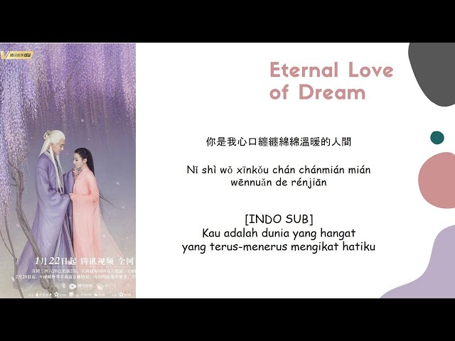 [INDO SUB] Dilraba & Silence Wang - Just Now Lyrics | Eternal Love of Dream OST class=