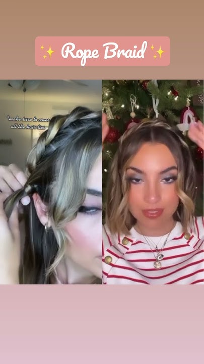  Rope Braid Tutorial #hairstyle #hairtutorial #peinadosfaciles - YouTube