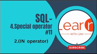Mastering the SQL IN Operator with Practical Examples