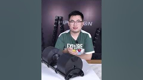 How adjustable dumbbells work.