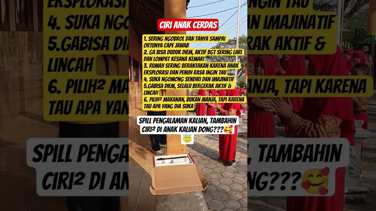 ciri anak cerdas #viralvideo #katahatimotivasi #fypシ゚viral #quotes #katakatabijak #story #doa #anak