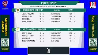 Ipswich Boys Under 17 v Gold Coast Boys Under 17 screenshot 4