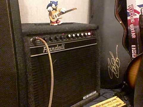 Randall RG80 combo amp demo