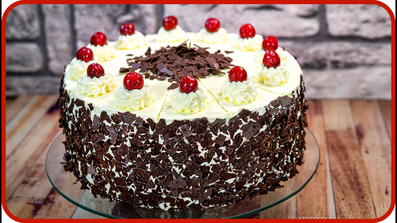 Schnellste Schwarzwälder Kirschtorte | Video-Rezepte.info