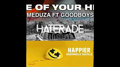 Marshmello - Happier vs Haterade - Old School vs Meduza - Piece Of Your Heart (Lunameleon Mashup)