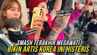 Efek Megawati" Banyak Artis Korea Datang Langsung Ke Stadion Dukung Red Sparks