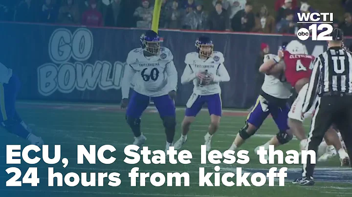 ECU, NC State less than 24 hours from kickoff