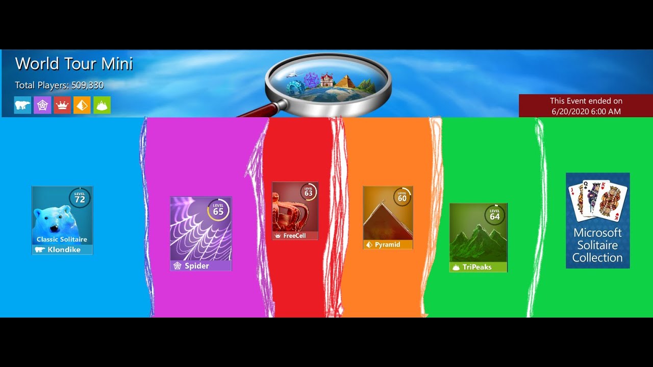 The Solitaire World Tour Mini. (Microsoft Solitaire Collection) - YouTube